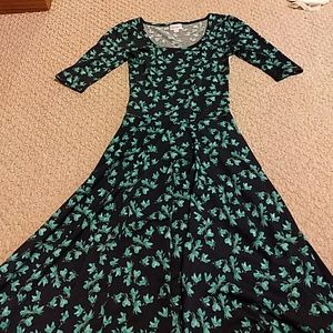 Lularoe floral nicole dress